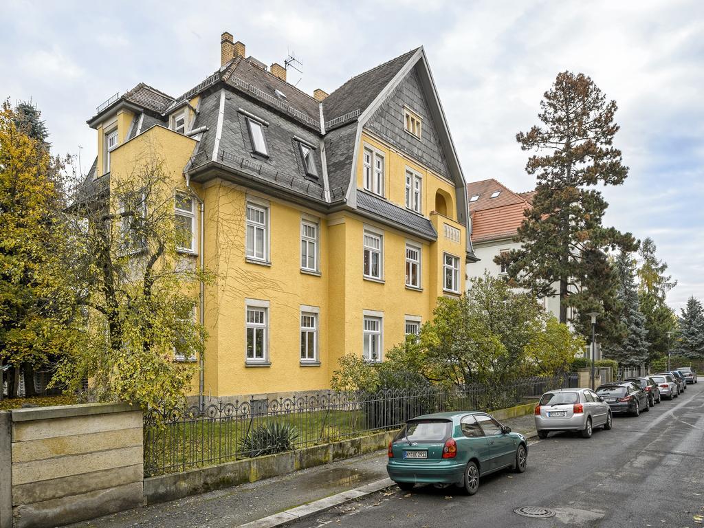 Villa Eschebach - Ferienwohnung Дрезден Экстерьер фото